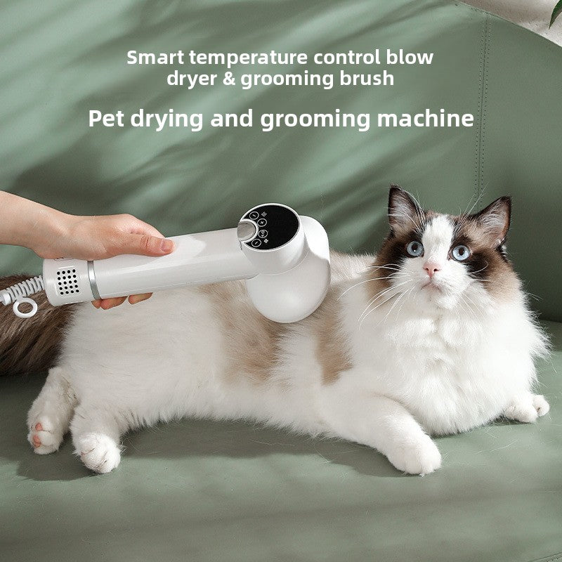 Pet smart hair dryer