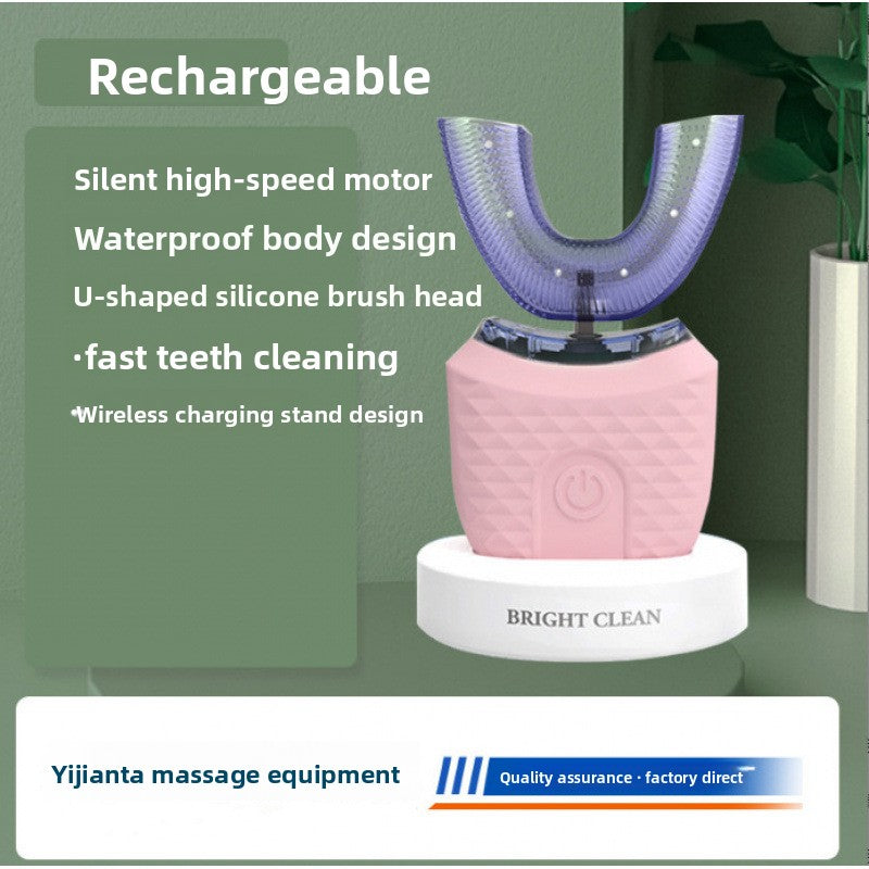 Smart U-shaped electric toothbrush