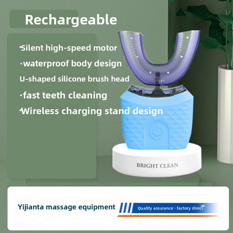 Smart U-shaped electric toothbrush