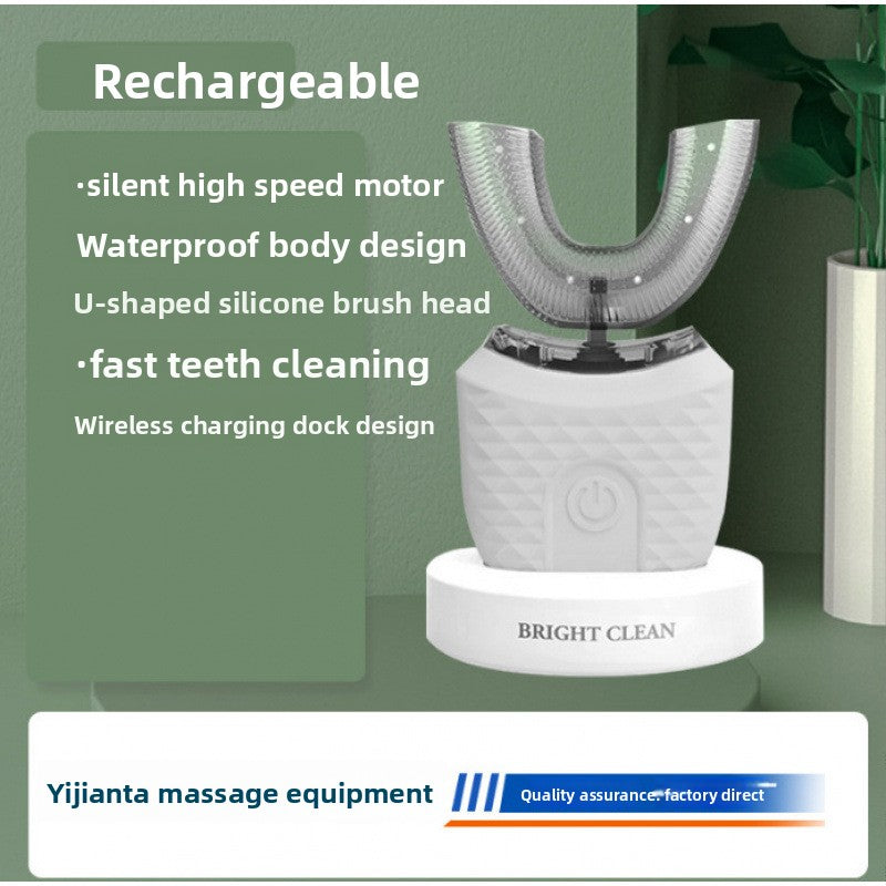Smart U-shaped electric toothbrush