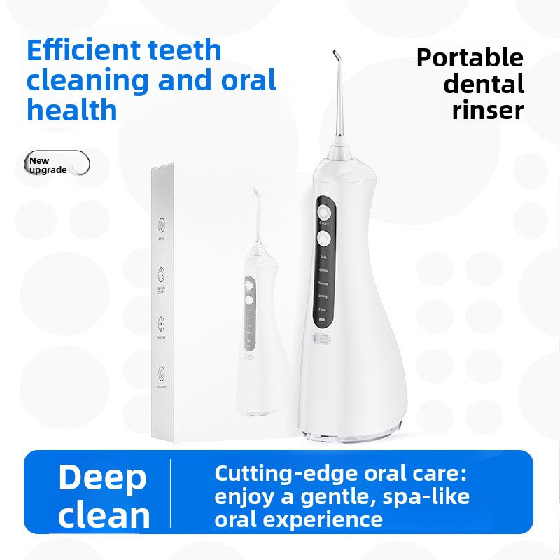Portable smart electric dental flosser