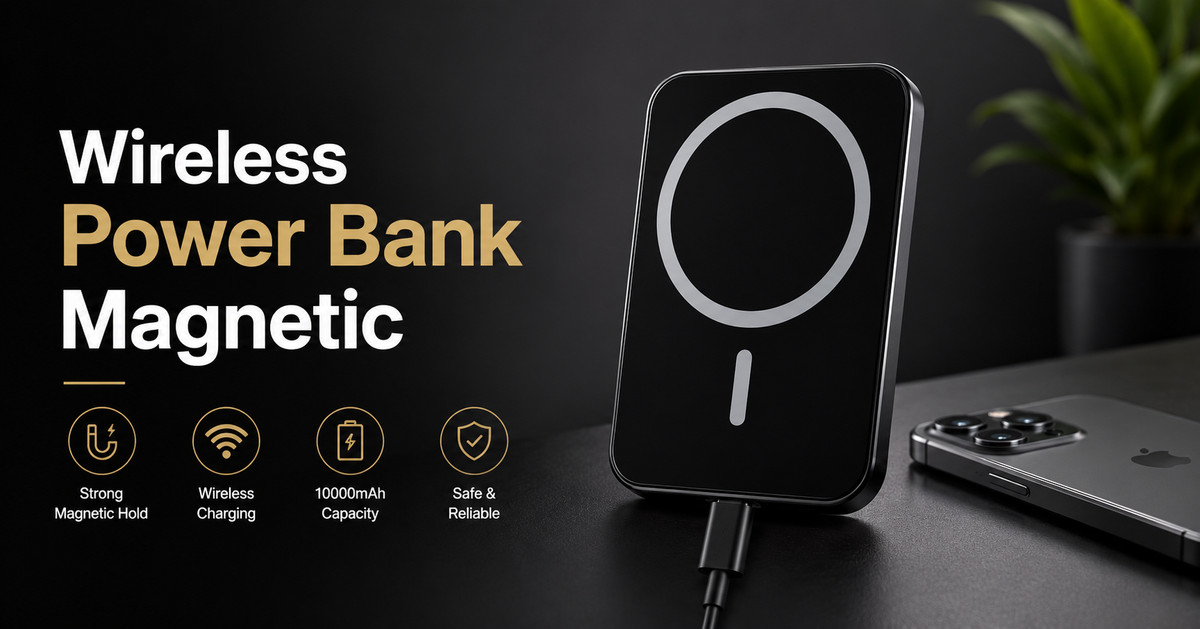 5 Things to Know Before Buying a Wireless Power Bank Magnetic