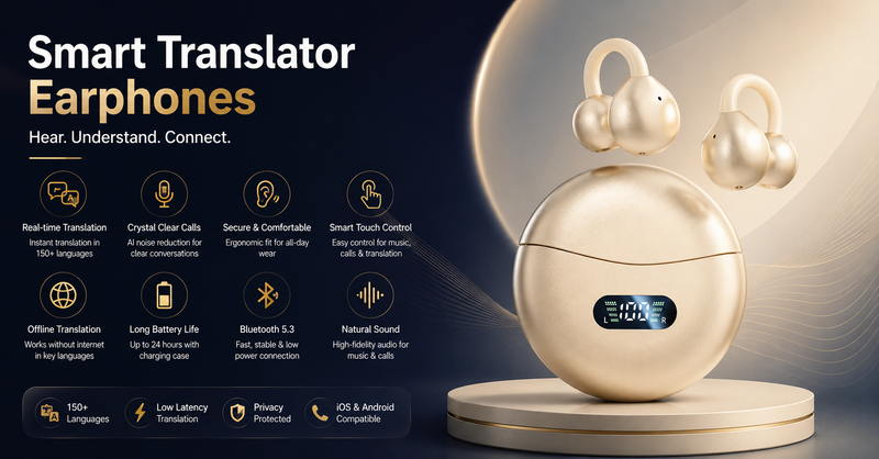 Top Smart Translator Earphones with Instant Voice Translation
