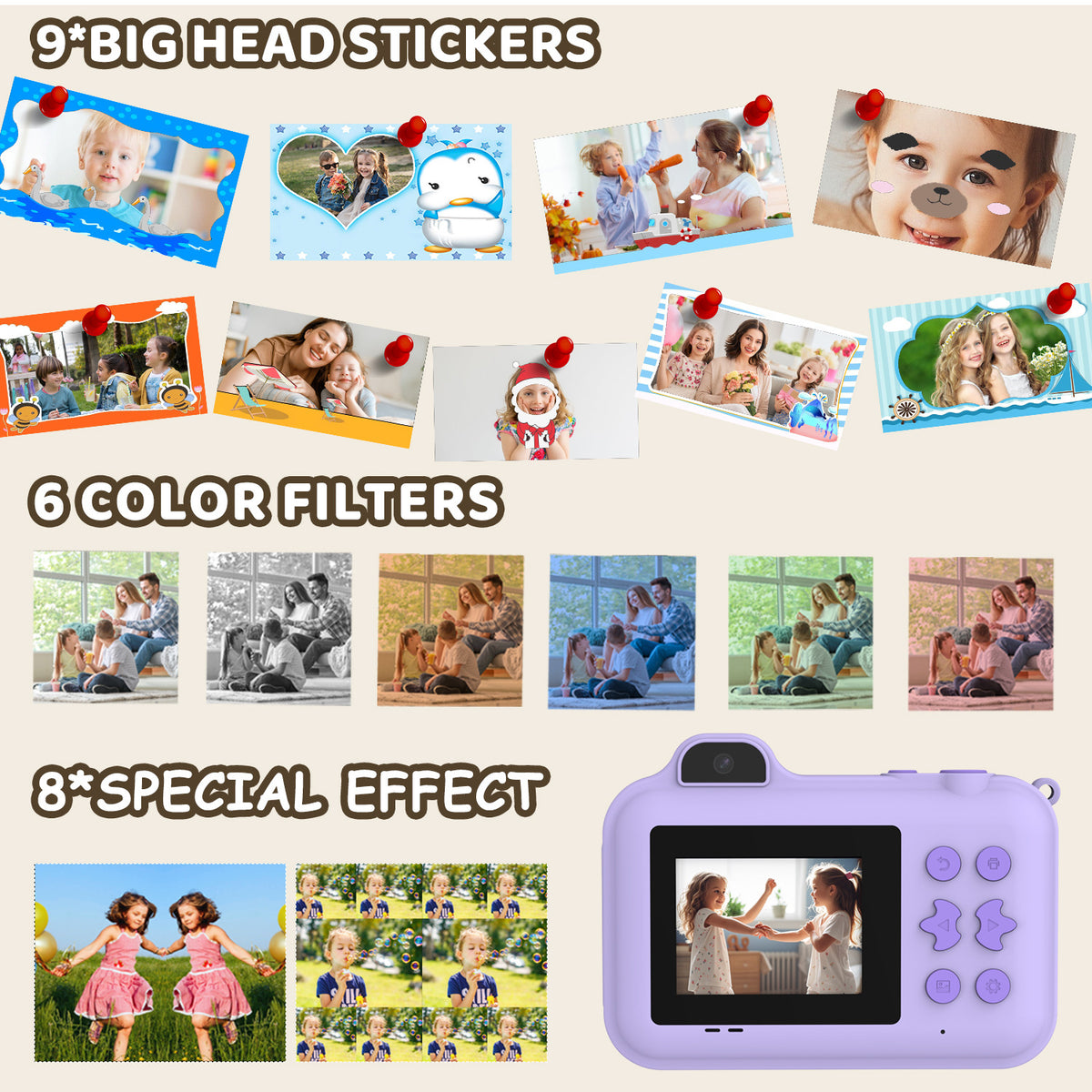 Childrens Smart Print Camera