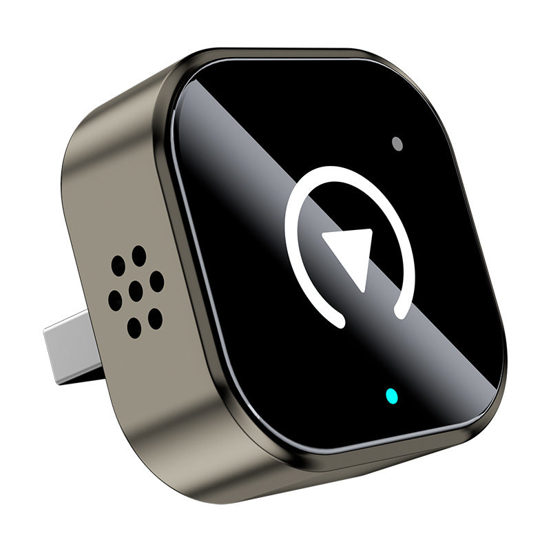 2-in-1 Wireless Carplay Adapter, Horizontal Plug-In Smart Car Interconnection Box, Android Autocarplay Box