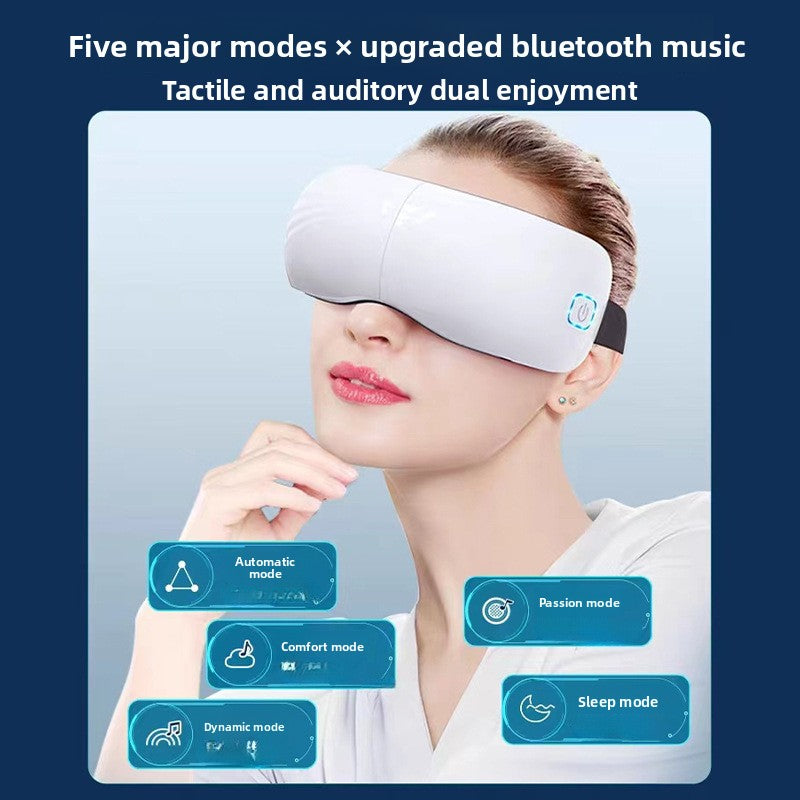 Smart Eye Massager with Steam and Bluetooth