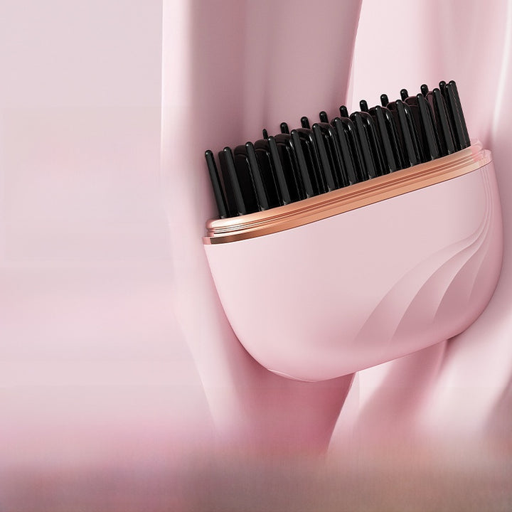 Wireless charging hair straightener