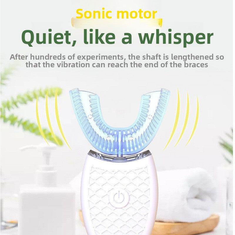 Smart U-shaped electric toothbrush