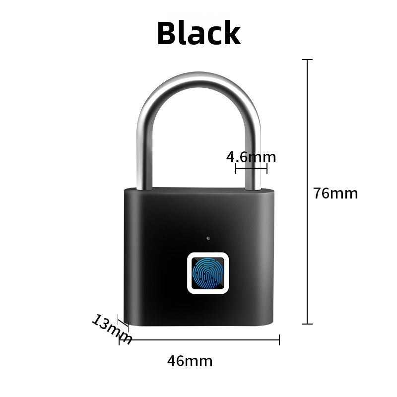 Smart Fingerprint Padlock Waterproof Electronic Lock