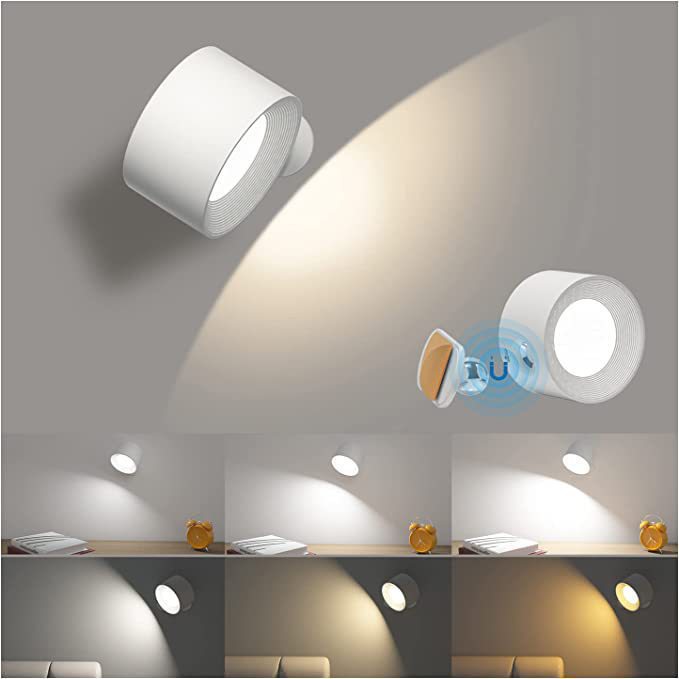 USB charging wall lamp