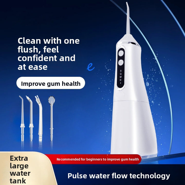 Portable smart electric dental flosser