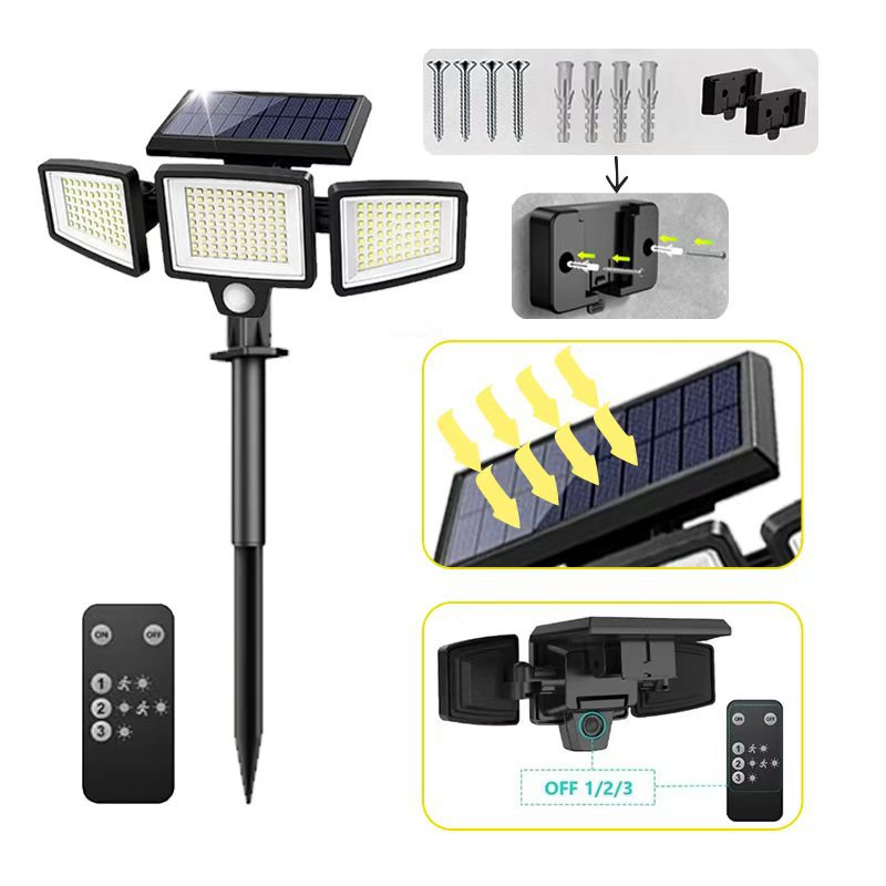 Smart Solar Outdoor Garden Light with Motion Sensor