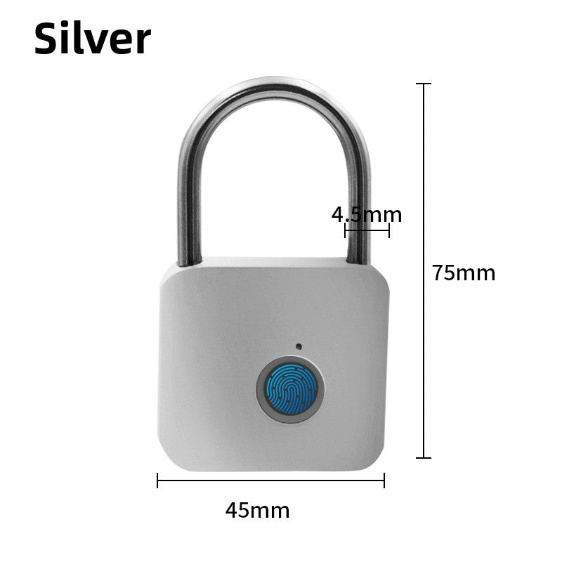 Smart Fingerprint Padlock Waterproof Electronic Lock
