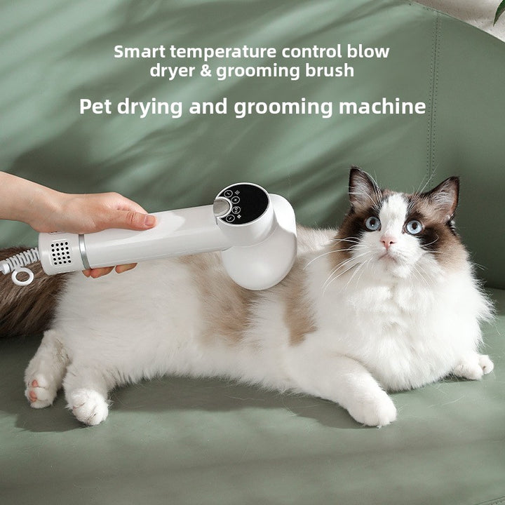 Pet smart hair dryer