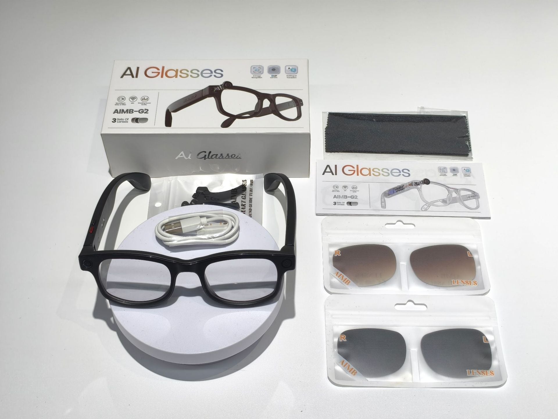 Bluetooth Smart Glasses with Voice Translation