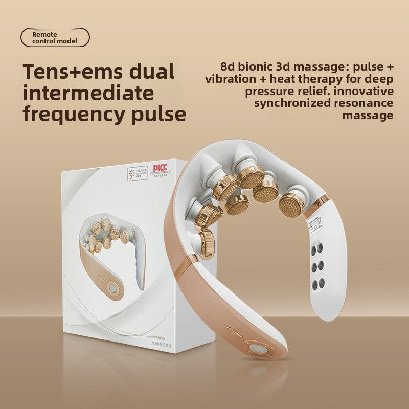 Smart Neck Massager with Heat Therapy