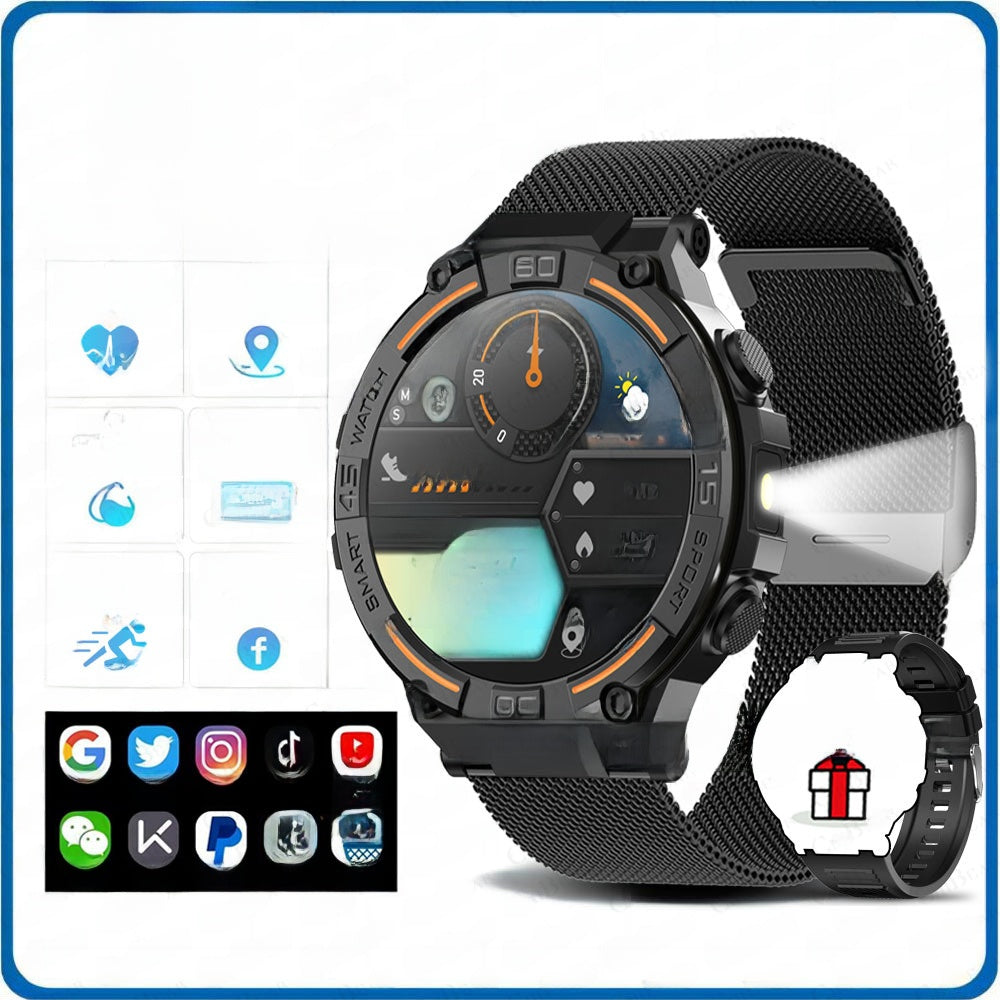 Bluetooth-enabled smart watch