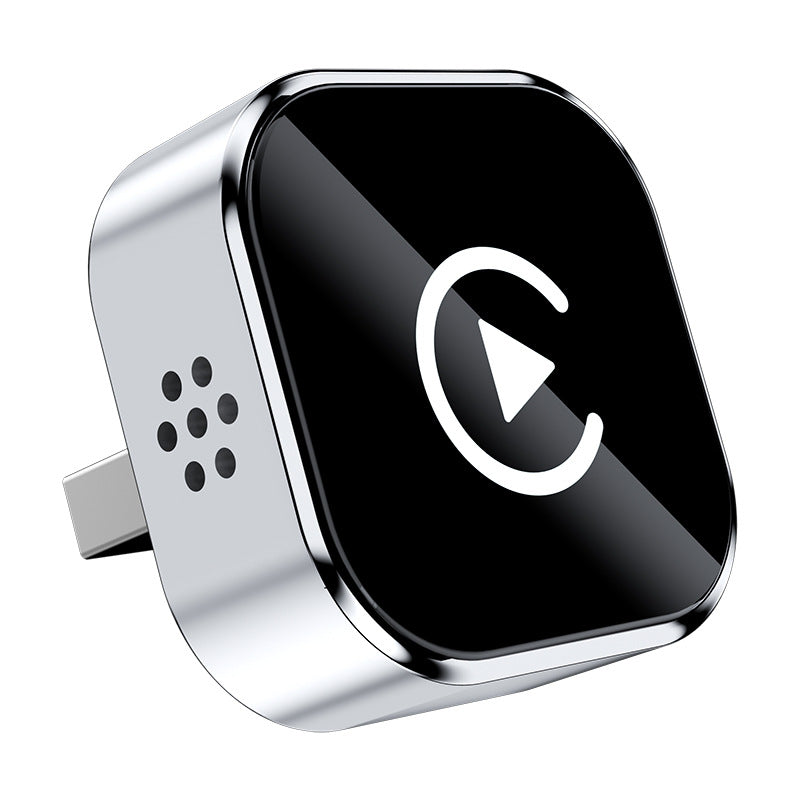 2-in-1 Wireless Carplay Adapter, Horizontal Plug-In Smart Car Interconnection Box, Android Autocarplay Box