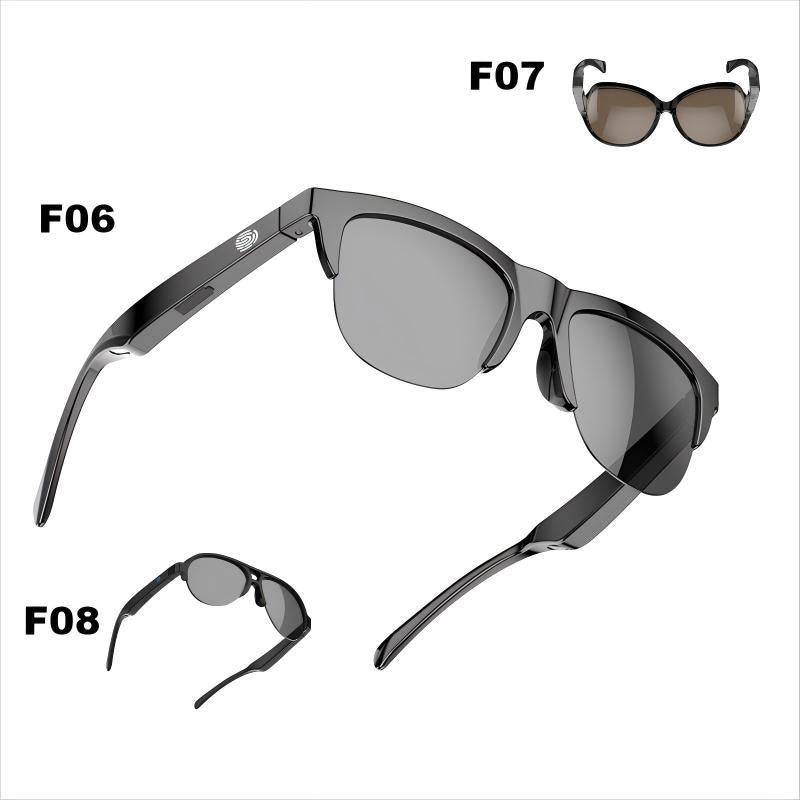F06 Smart Glasses Bluetooth Glasses Air Conduction Headset