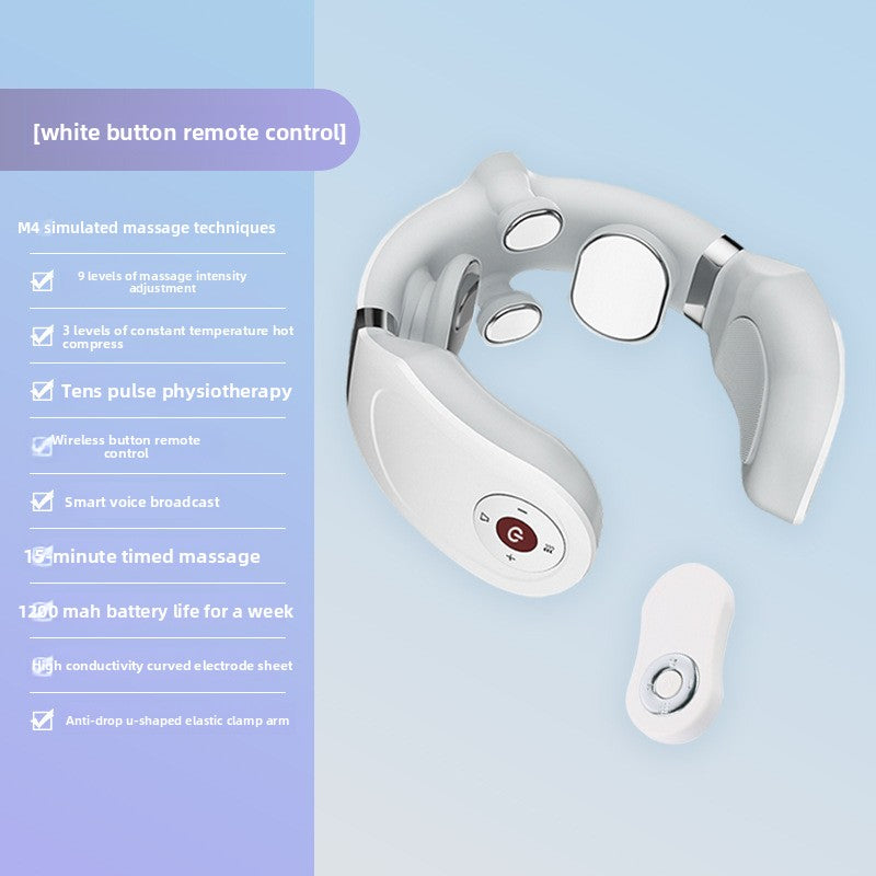 Smart Neck Massager with Heat Therapy