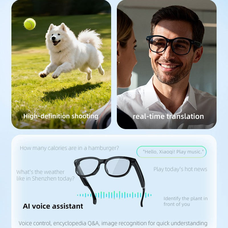 AI Smart Photochromic Glasses with Translator