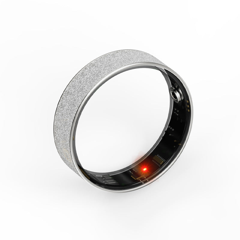 V3 Frosted Smart Ring with Heart Rate Monitoring