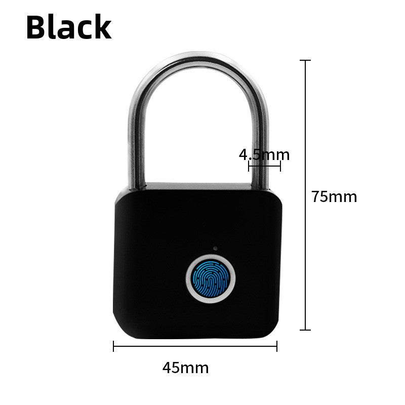 Smart Fingerprint Padlock Waterproof Electronic Lock