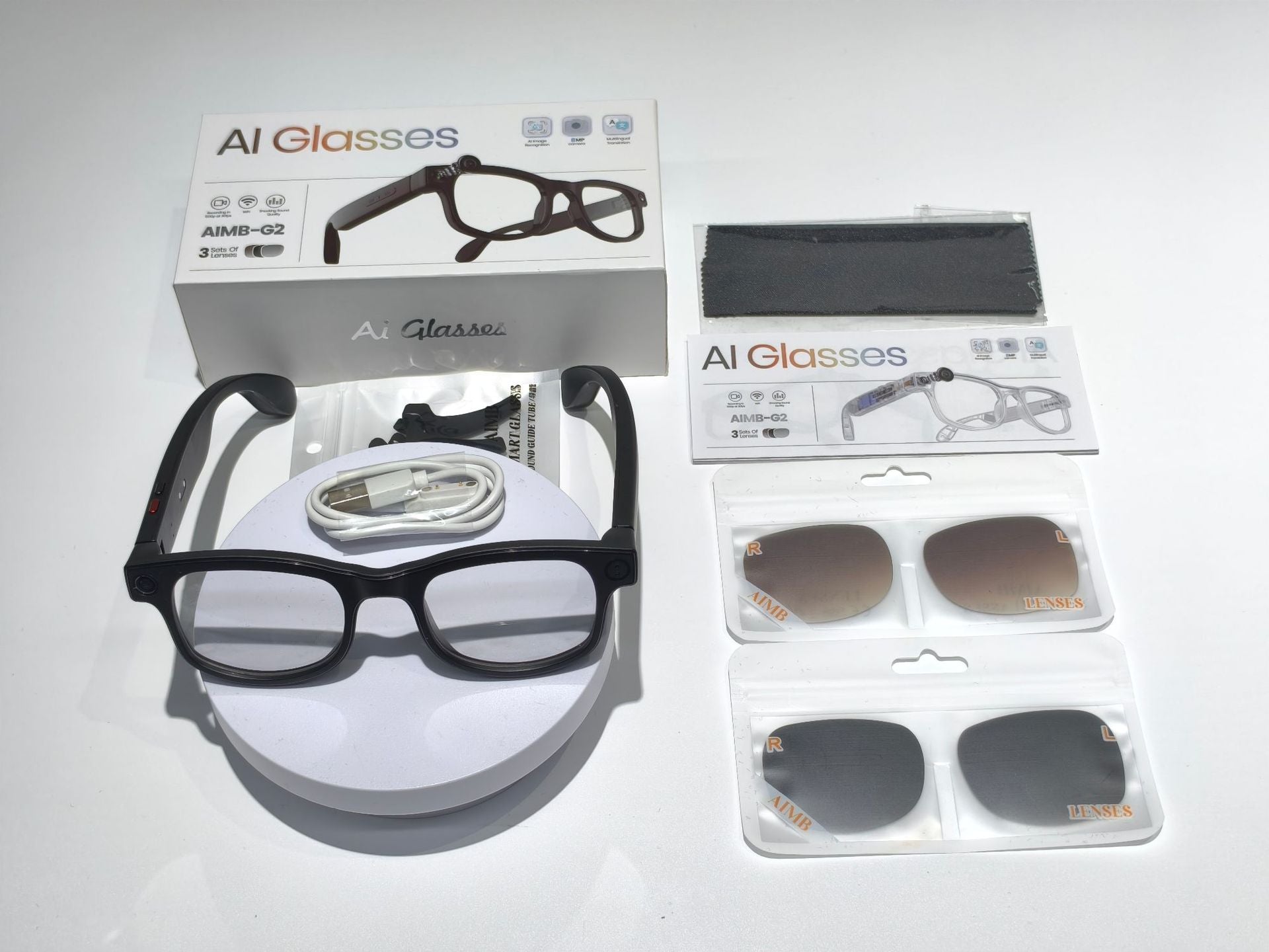 Bluetooth Smart Glasses with Voice Translation