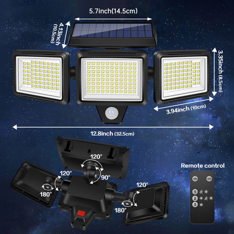 Smart Solar Outdoor Garden Light with Motion Sensor
