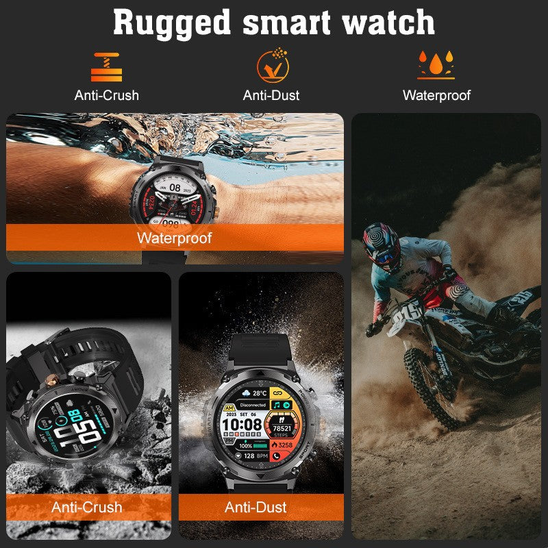Bluetooth Smart Watch with Health Monitoring