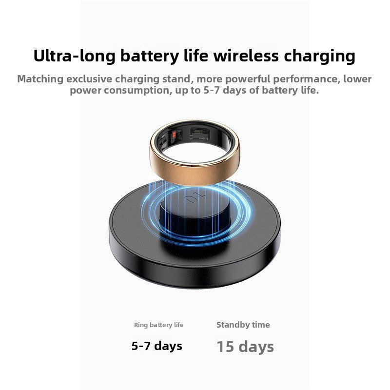 Wireless Smart Ring with Monitoring Features