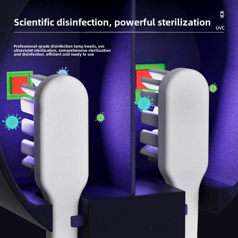 Smart UV Toothbrush Sanitizer with Drying Function