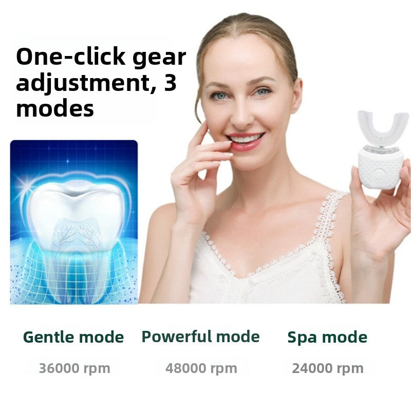 Smart U-shaped electric toothbrush