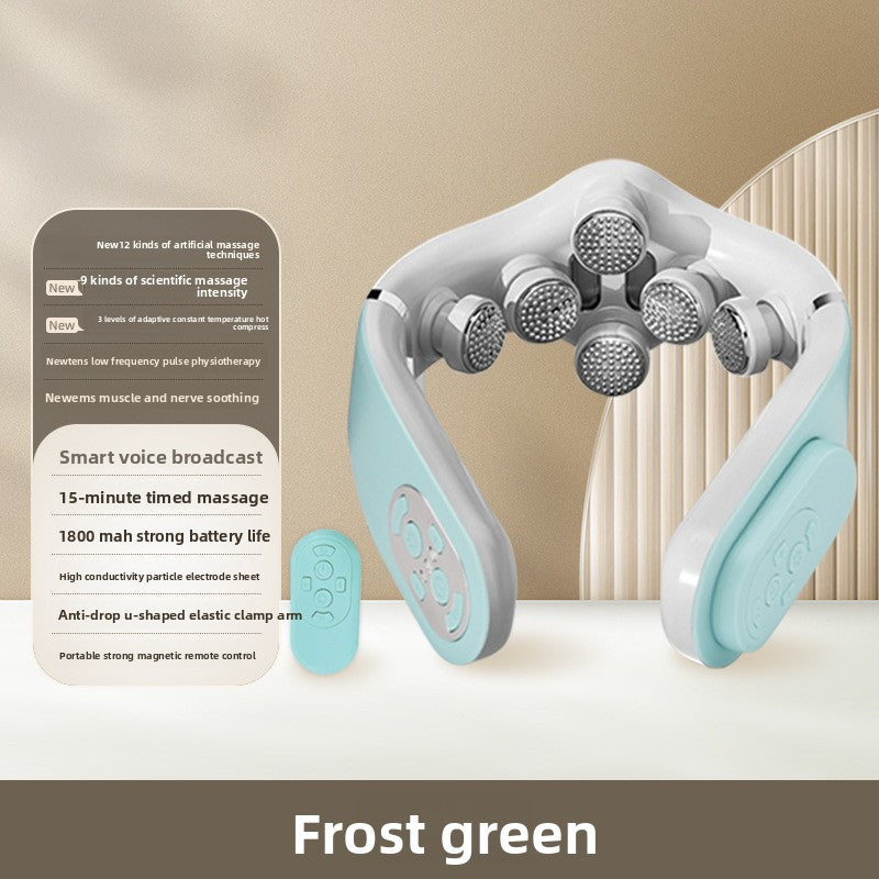 Smart Neck Massager with Heat Therapy