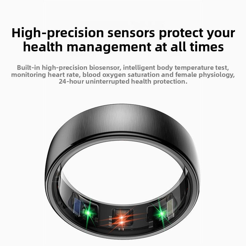Wireless Smart Ring with Monitoring Features