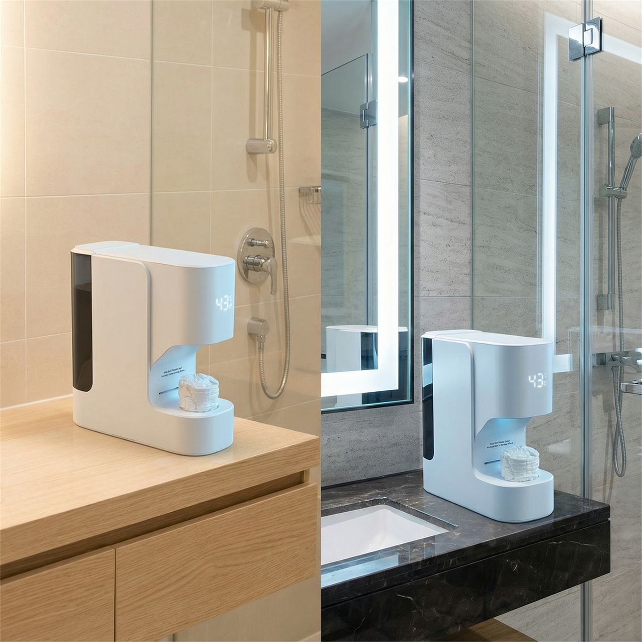 Portable Smart Towel Warmer and Humidifier