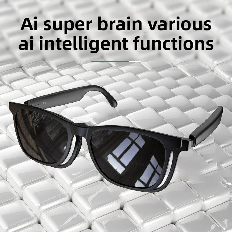 AI Bluetooth Glasses with Translation and Music Features