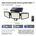 Smart Solar Outdoor Garden Light with Motion Sensor
