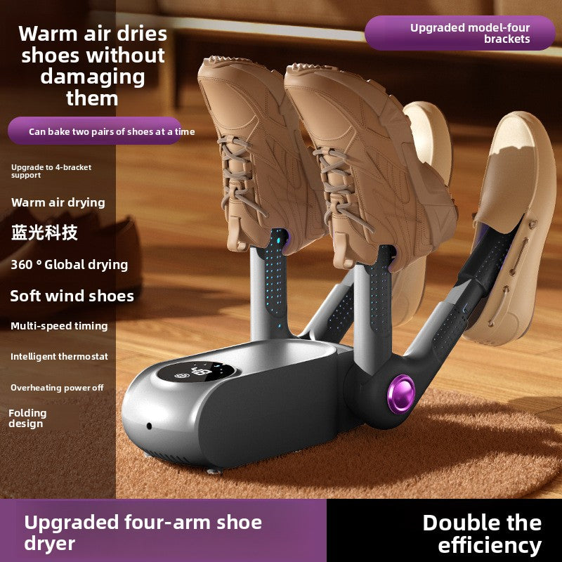 Adjustable Smart Touch Shoe Dryer